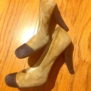 SOLD-Color block heels